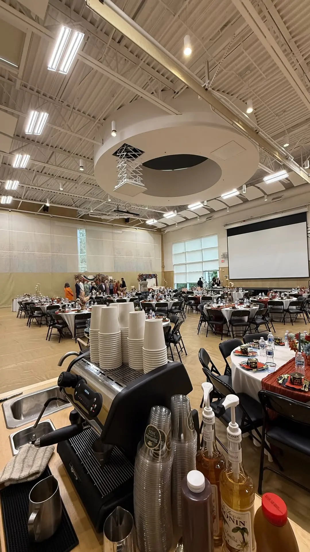 Yasmeen Cafe hosting an event at Muslim Educational Trust (MET)