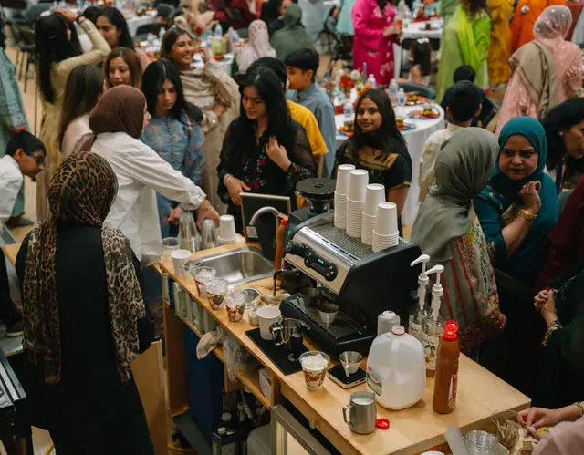 Yasmeen Cafe at a graduation party